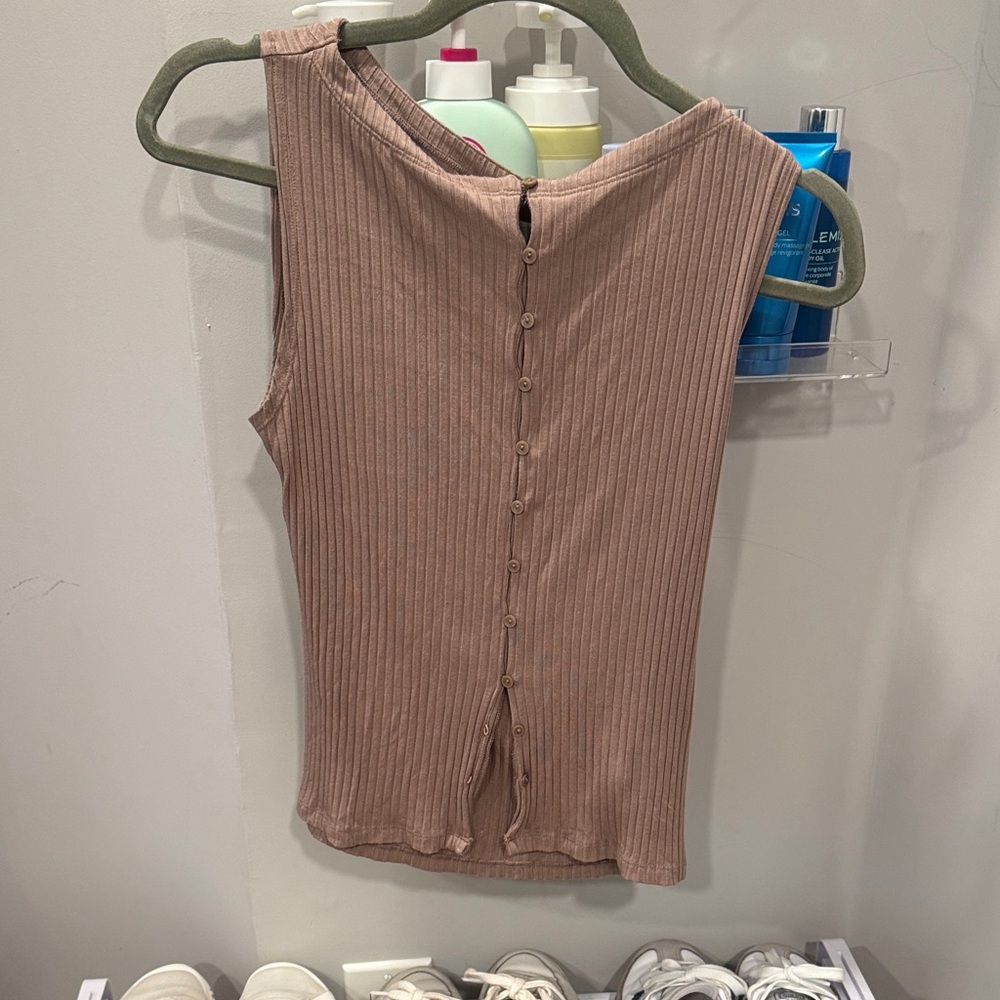 Abercrombie button down tank